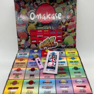 Buy Omakase Carts Disposable Online bin stock now for sale ,Boutiq Disposable V4 Rocket Pop x Sour Apple for sale ,Boutiq Disposable V4 Lime Z x Kiwi.