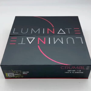 Luminate Crumble offers a potent, flavorful cannabis concentrate with a smooth, aromatic experience, perfect for dabbing and vaping.