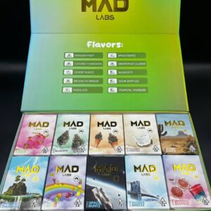 Mad Labs 2G Disposable Vape offers a convenient, high-quality vaping experience with 2 grams of premium cannabis oil in a sleek, easy-to-use device.